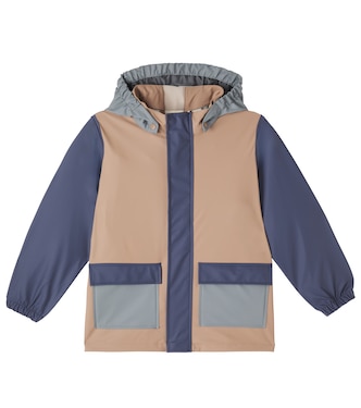 Otu colorblocked raincoat | Wheat