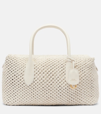 Bellport woven leather tote bag | Polo Ralph Lauren