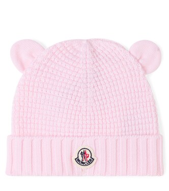 Baby virgin wool beanie | Moncler Enfant
