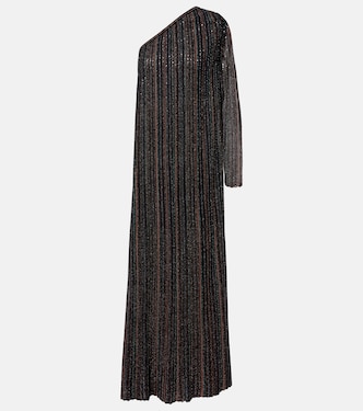 Chevron lamé maxi dress | Missoni