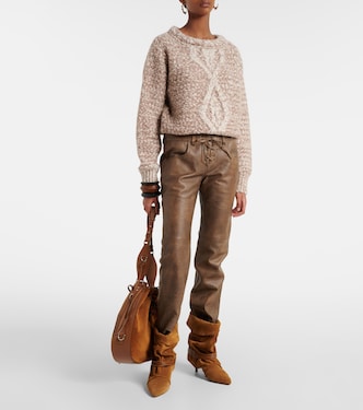 Dorota alpaca-blend sweater in neutrals - Isabel Marant | Mytheresa