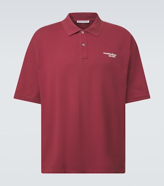 Polo en piqué de coton | Acne Studios