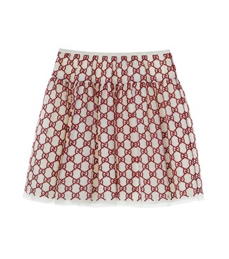 GG embroidered skirt | Gucci Kids