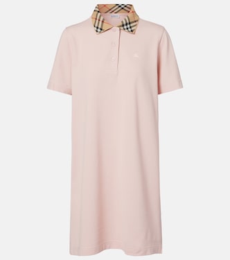 Vestido de algodón con Burberry Check | Burberry