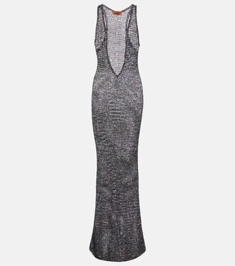 Sequined lamé gown | Missoni