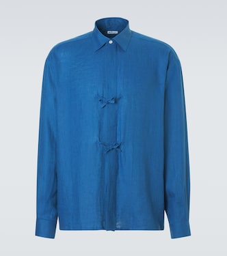 Hemd aus Leinen | Kiton