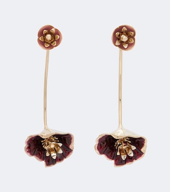 Floral drop earrings | Rabanne