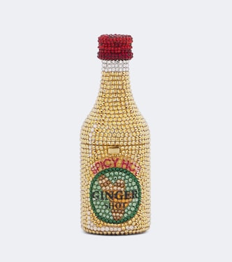  Bottle Ginger Shot Mini embellished clutch | Judith Leiber Couture