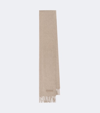 Fringed cashmere scarf | Zegna