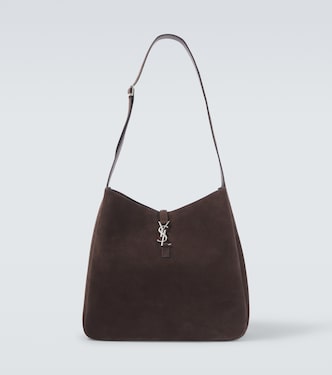 Le 5 à 7 Maxi suede shoulder bag | Saint Laurent