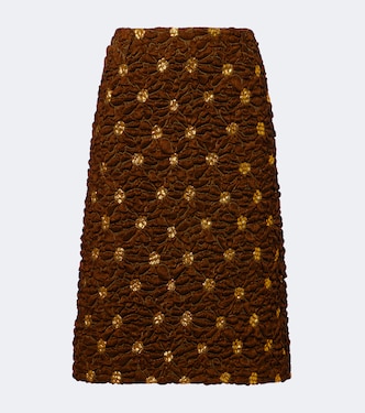 Verzierter Midirock | Dries Van Noten