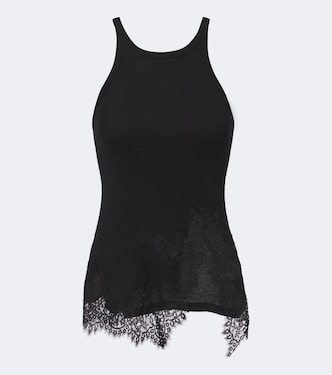 Pure Sleekness 리브드 니트 코튼 탑 | Dorothee Schumacher