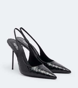Slingback-Pumps Lydia aus Leder | Paris Texas