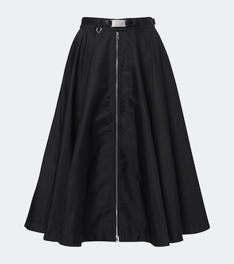 Midirock aus Re-Nylon | Prada
