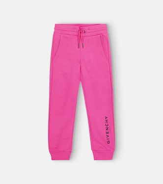 Logo cotton-blend sweatpants | Givenchy Kids