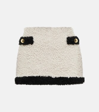 Minifalda de borrego | Blancha