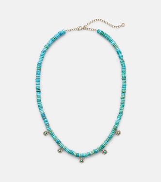 Collier Daisy en or 14 ct, perles et diamants | Sydney Evan