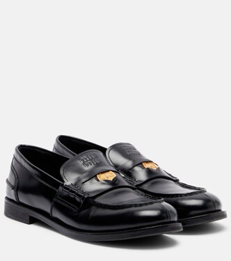 Leather loafers | Miu Miu