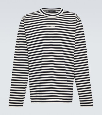 Striped cotton jersey T-shirt | Dolce&Gabbana