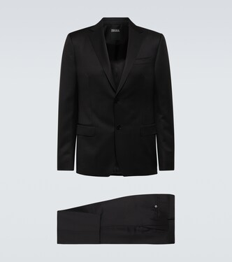Wool and mohair canvas suit | Zegna