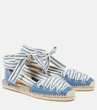 Espadrilles Sol aus Denim | Zimmermann