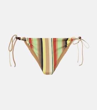 Poolside striped bikini bottoms | SIR