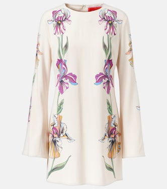 Supremes Swing floral jersey minidress | La DoubleJ