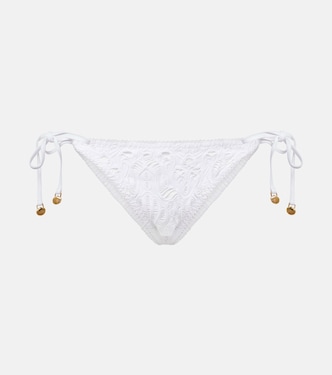 Broderie anglaise cotton bikini bottoms | Farm Rio