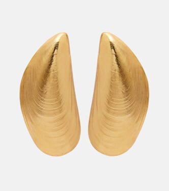 Wade gold-plated earrings | Jennifer Behr