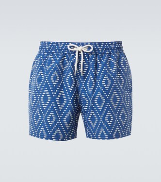 Bedruckte Badeshorts Rio | Frescobol Carioca