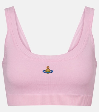 Bea cotton and cashmere bra top | Vivienne Westwood