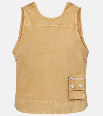 Cotton-blend top | Ganni