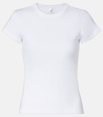 Nando ribbed-knit cotton T-shirt | Leset