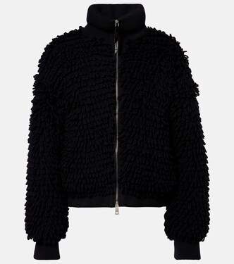 x EE72 by Edward Enninful wool-blend down jacket | Moncler Genius