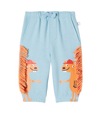Baby printed cotton jersey sweatpants | Stella McCartney Kids