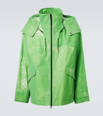 x On hooded technical jacket  | Loewe