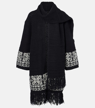 Wickel-Cardigan aus Jacquard-Strick | Polo Ralph Lauren