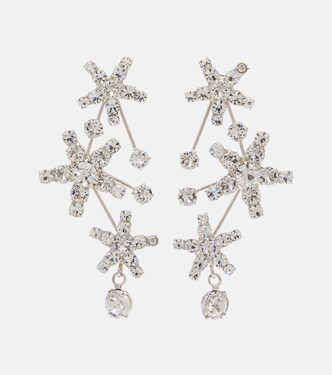 Azar crystal-embellished drop earrings | Jennifer Behr