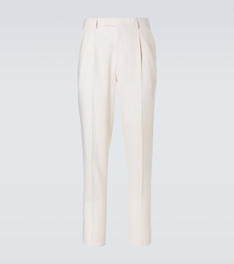 Linen straight pants | Zegna