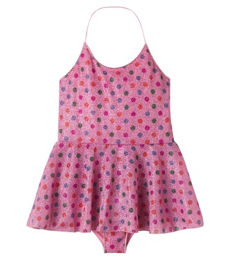 Lumière polka-dot swimsuit | Oséree Kids