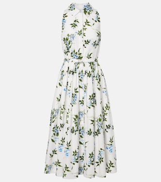 Norika belted floral cotton shirt dress | Emilia Wickstead