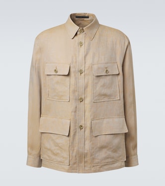 Linen overshirt | Giorgio Armani