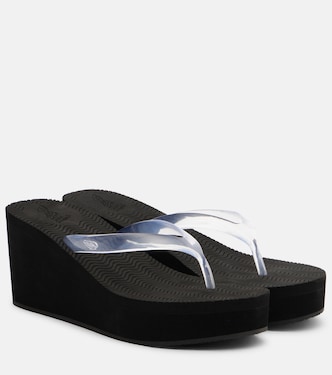 Etheria platform thong sandals | Ancient Greek Sandals