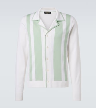 Striped wool and silk shirt | Dolce&Gabbana