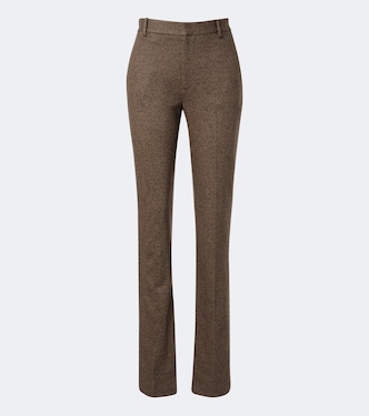 Pantaloni regular in lana, seta e cashmere | Ralph Lauren Collection