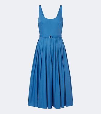Midikleid Eglantine aus Baumwoll-Popeline | Emilia Wickstead