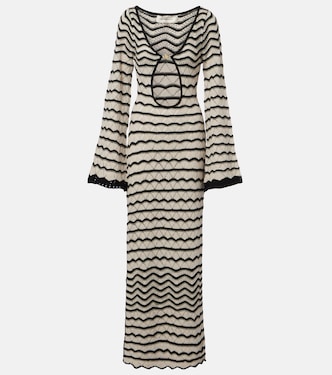 Rey crochet cotton-blend maxi dress | Bananhot