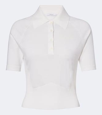 Cotton and silk polo sweater | Givenchy