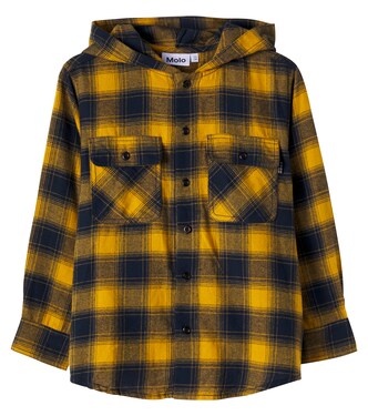 Rizz checked cotton shirt | Molo