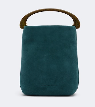 Borsa a mano Crisp Mini in suede | Dries Van Noten